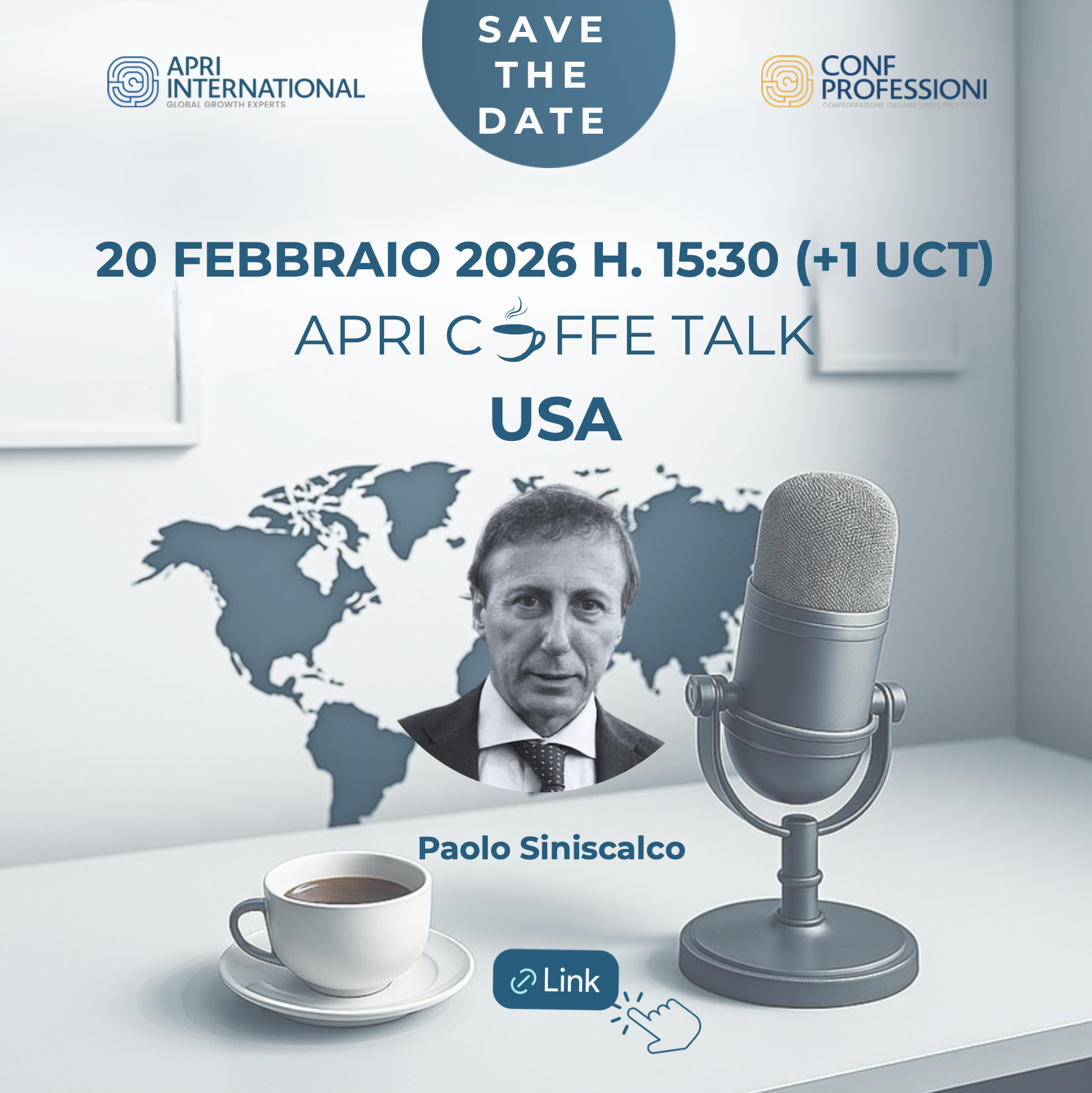CONFPROFESSIONI | Apri International – APRI Coffe Talk – USA